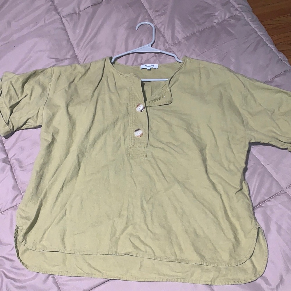 madewell medium top. lightly used.